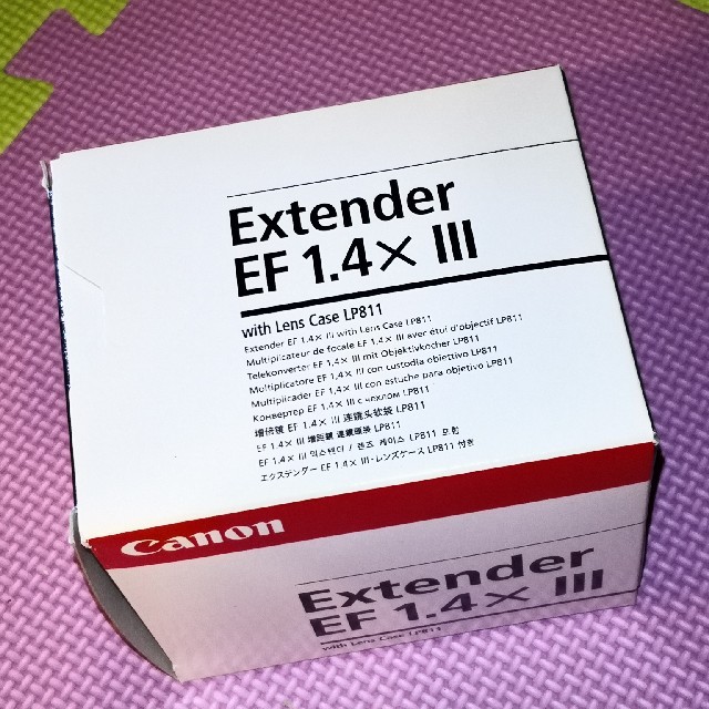 Canon エクステンダー EXTENDER EF 1.4x III 1