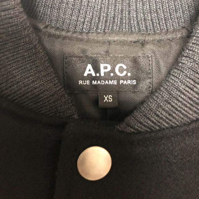 A.P.C - A.P.C レザースタジャン xs 黒の通販 by ☆'s shop ...