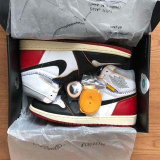 ナイキ(NIKE)の送料込 28 ラスト1足 UNION AIR JORDAN 1 RETRO HI(スニーカー)