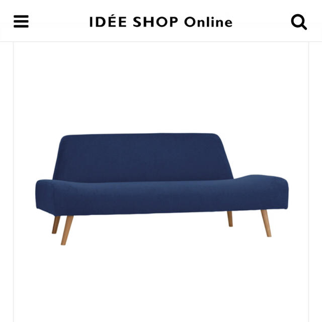 お値下げ IDEE ao sofa ソファー 無印 アオソファー | フリマアプリ ラクマ