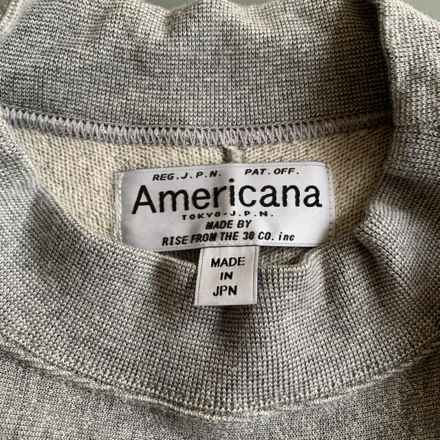 AMERICANA(アメリカーナ)のAmericana ハイネックTシャツ レディースのトップス(Tシャツ(半袖/袖なし))の商品写真