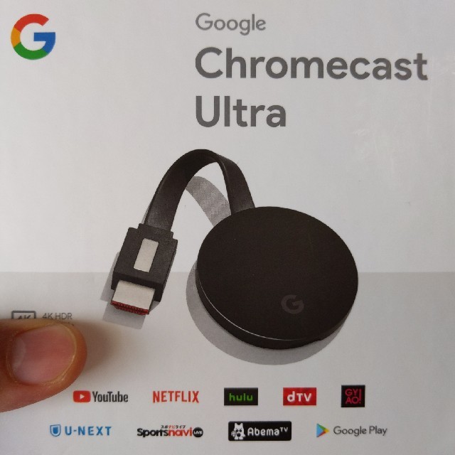 Chromecast ultra☆新品未使用