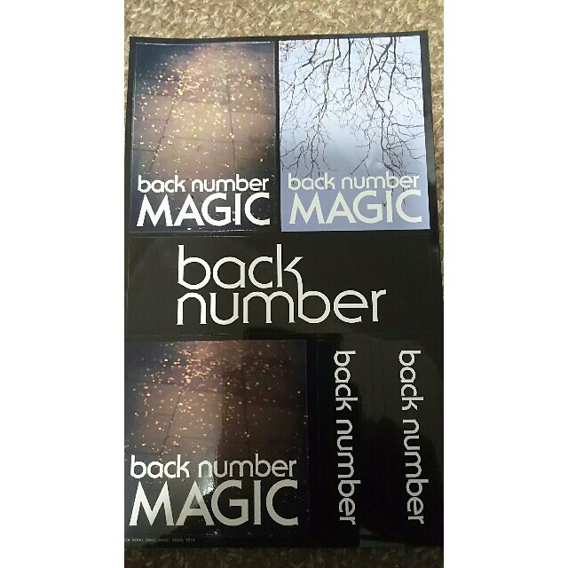 BACK NUMBER(バックナンバー)のbacknumber MAGIC 中古 エンタメ/ホビーのCD(ポップス/ロック(邦楽))の商品写真