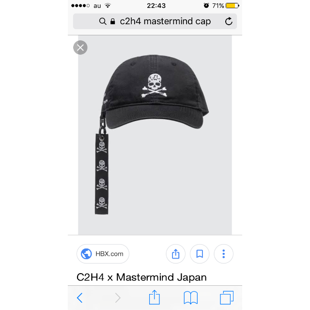 mastermind JAPAN - c2h4 × mastermind japan skull cap