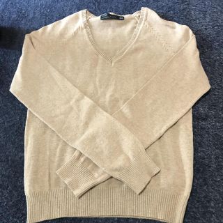 ザラ(ZARA)のザラVネックニット美品(ニット/セーター)