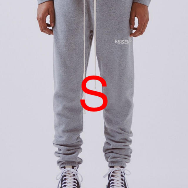 新品 S essentials Sweatpants スウェットパンツ fog