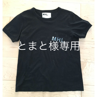 マーガレットハウエル(MARGARET HOWELL)の専用  MHL Tシャツ  黒(Tシャツ(半袖/袖なし))