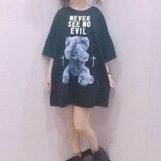 ミルクボーイ(MILKBOY)のMILKBOY ミルクボーイ ビッグT クマ(Tシャツ(半袖/袖なし))