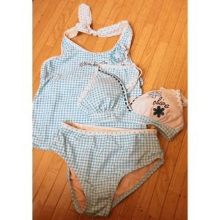 オリーブデオリーブ(OLIVEdesOLIVE)の女の子1水着3点セット160(水着)