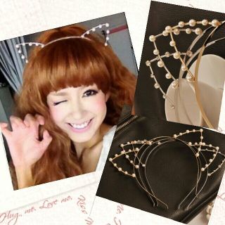 新品♡ 猫耳ｶﾁｭｰｼｬ♡ (カチューシャ)