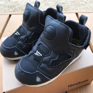 リーボック(Reebok)の値下げ！リーボック ポンプ ブラック 13cm(スニーカー)