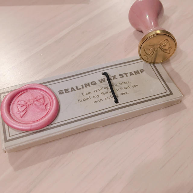 シーリングスタンプ🎀 ハンドメイドの文具/ステーショナリー(はんこ)の商品写真