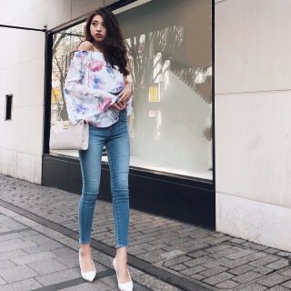 リエンダ(rienda)のriendaコルセットDENIM H/Wアンクルパギンス【26】(デニム/ジーンズ)