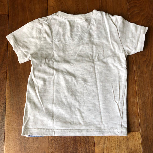 kladskap(クレードスコープ)のTシャツ100恐竜白 キッズ/ベビー/マタニティのキッズ服男の子用(90cm~)(Tシャツ/カットソー)の商品写真