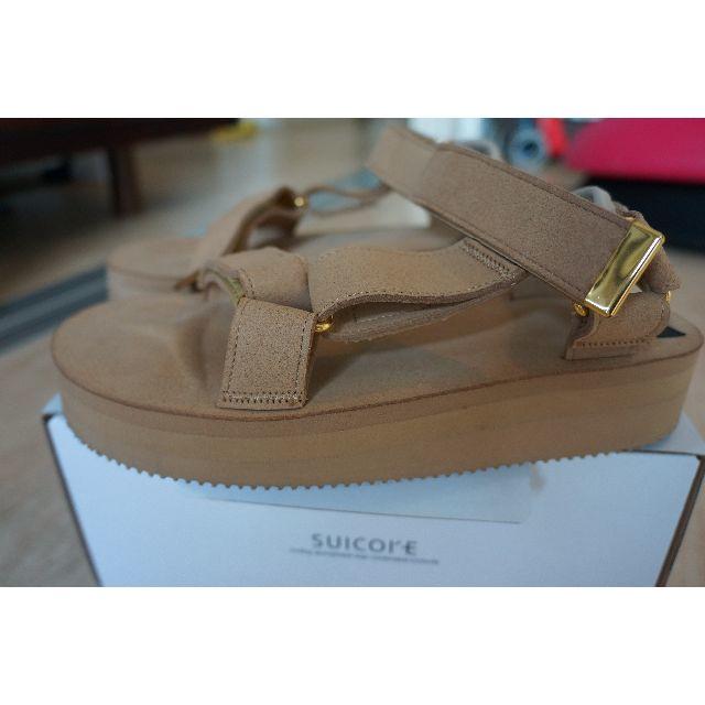 Deuxieme Classe SUICOKEサンダル ベージュ37 Deuxieme Classe SUICOKEサンダル ベージュ37