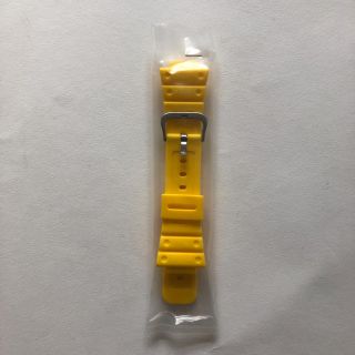 【新品】G-SHOCK バンド イエロー無地(腕時計(デジタル))