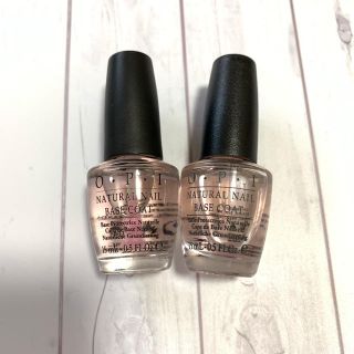 オーピーアイ(OPI)のOPIのベースコート2個セット[新品未使用](ネイルトップコート/ベースコート)