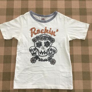 ワスク(WASK)の値下げ❗️ワスク、スパンコール付Tシャツ 150センチ(Tシャツ/カットソー)