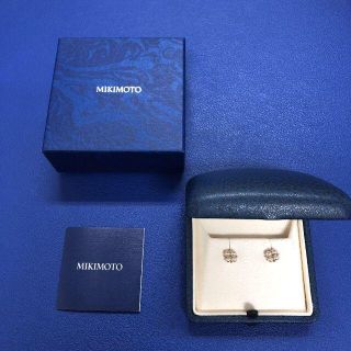 ミキモト(MIKIMOTO)のミキモト K18 ベビーパール ピアス(ピアス)