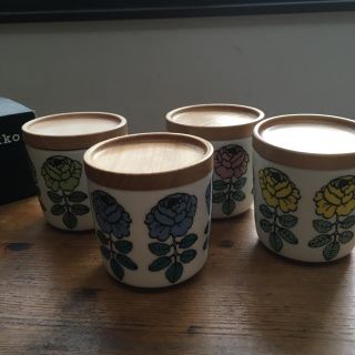 マリメッコ(marimekko)の【廃盤品】マリメッコ ヴィヒキルース ラテマグ4色セット(食器)