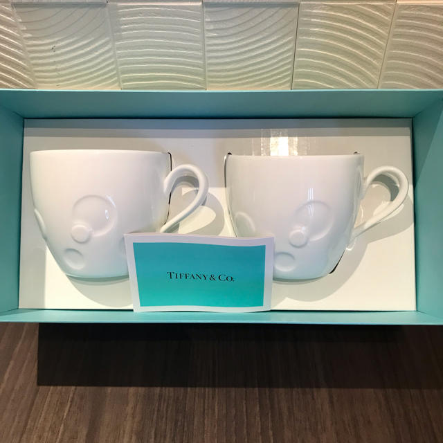 【新品・未使用】レアなお品♡ TIFFANY&Co.ペアカップ