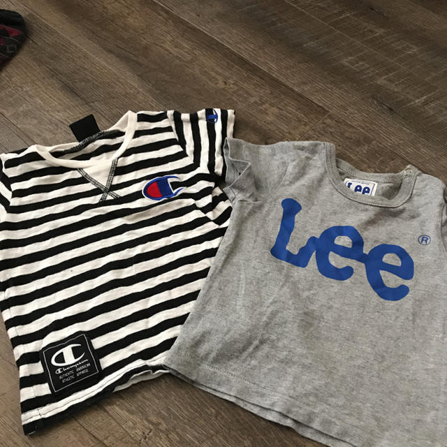 Lee(リー)のLEE チャンピオン Tシャツセット キッズ/ベビー/マタニティのキッズ服男の子用(90cm~)(Tシャツ/カットソー)の商品写真