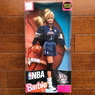 バービー(Barbie)のBarbie バービー 人形 バスケ NBA オフィシャル NJ州 NETS(その他)