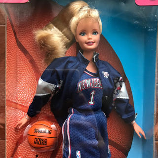 Barbie バービー 人形 バスケ NBA オフィシャル NJ州 NETS
