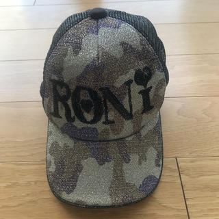 ロニィ(RONI)のRONI 迷彩柄メッシュキャップ(帽子)