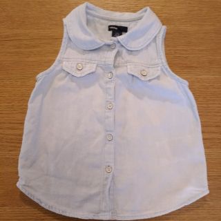 ベビーギャップ(babyGAP)のbaby gap★ノースリーブシャツ★90(ブラウス)