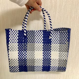 メキシコ直輸入のカゴバッグ メルカドバッグ ミニ(かごバッグ/ストローバッグ)