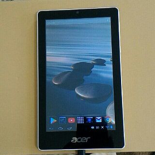 エイサー(Acer)の【通常使用に難あり】Acer 7インチタブレット ♪(タブレット)