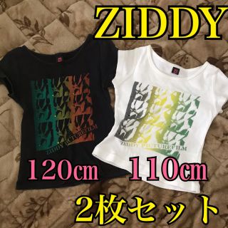 ジディー(ZIDDY)のZIDDY姉妹ペア♡110㎝120㎝ 二枚組 Tシャツ ジディー(Tシャツ/カットソー)