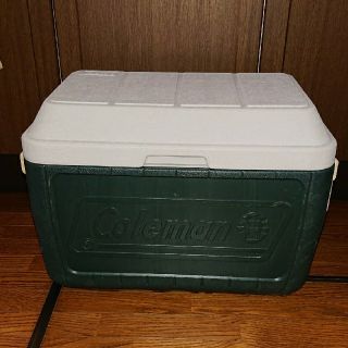 コールマン(Coleman)のかとげん様 専用 コールマン クーラーボックス デカロゴ グリーン(調理器具)