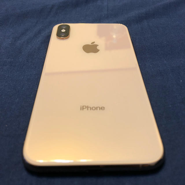 Apple - 【美品】iphone XS 256GB ゴールド SIMロック解除済み