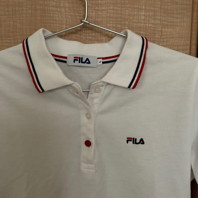 FILA(フィラ)のFILA ポロシャツ 白 レディースのトップス(ポロシャツ)の商品写真