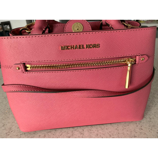 Michael Kors(マイケルコース)の【値下げ】マイケルコース ピンク ハンド・ショルダーバッグ  レディースのバッグ(ハンドバッグ)の商品写真