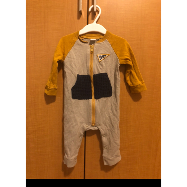 SHIPS KIDS(シップスキッズ)のSHIPS ベビー ロンパース キッズ/ベビー/マタニティのベビー服(~85cm)(ロンパース)の商品写真