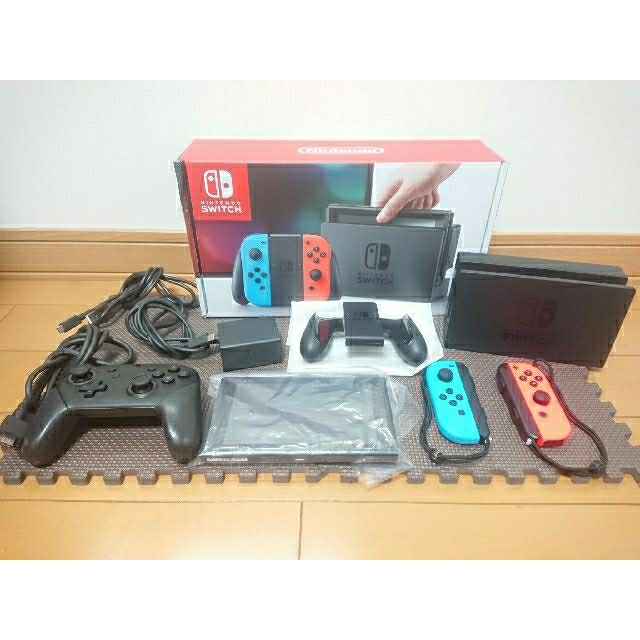 ニンテンドースイッチ ネオン プロコン セット