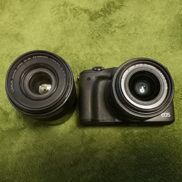Canon(キヤノン)の<dk様専用>Canon EOS M3 スマホ/家電/カメラのカメラ(ミラーレス一眼)の商品写真