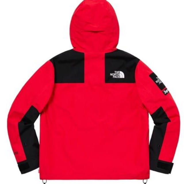 supreme  northface マウンテンパーカー 赤 Mサイズ 2