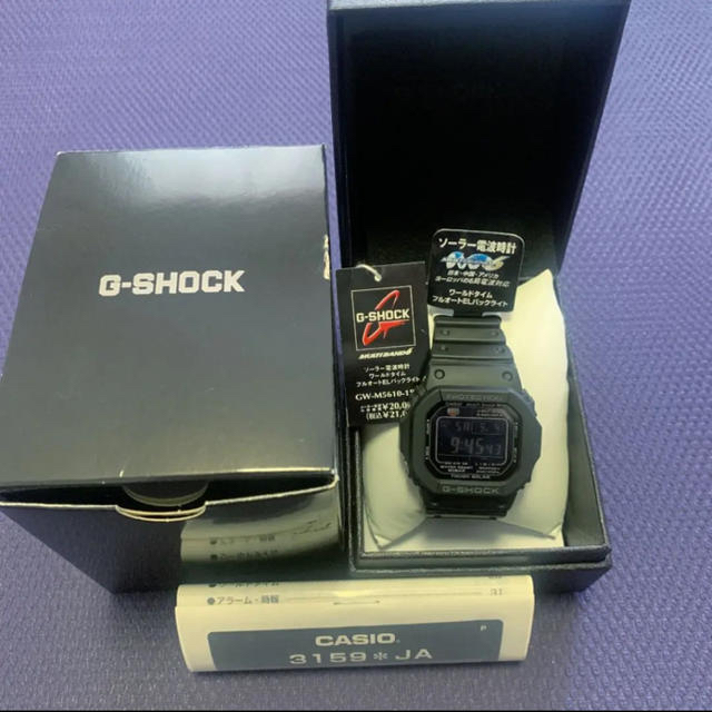 G-SHOCK(ジーショック)のG-SHOCK GW-M5610-1BJF ソーラー電波時計 メンズの時計(腕時計(デジタル))の商品写真