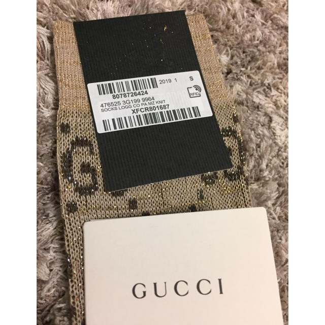 Gucci(グッチ)の【新品未使用】GUCCI ソックス レディースのレッグウェア(ソックス)の商品写真