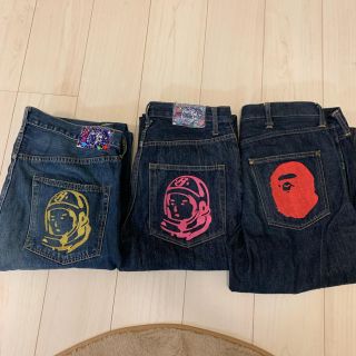 アベイシングエイプ(A BATHING APE)のAPE BBC デニムセット(デニム/ジーンズ)