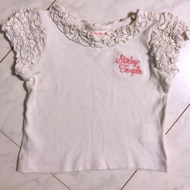 Shirley Temple(シャーリーテンプル)のシャーリーテンプル Ｔシャツ 白  キッズ/ベビー/マタニティのベビー服(~85cm)(Ｔシャツ)の商品写真