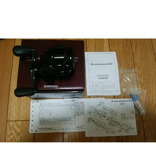 シマノ(SHIMANO)のシマノ　スコーピオンDC 100右巻(リール)