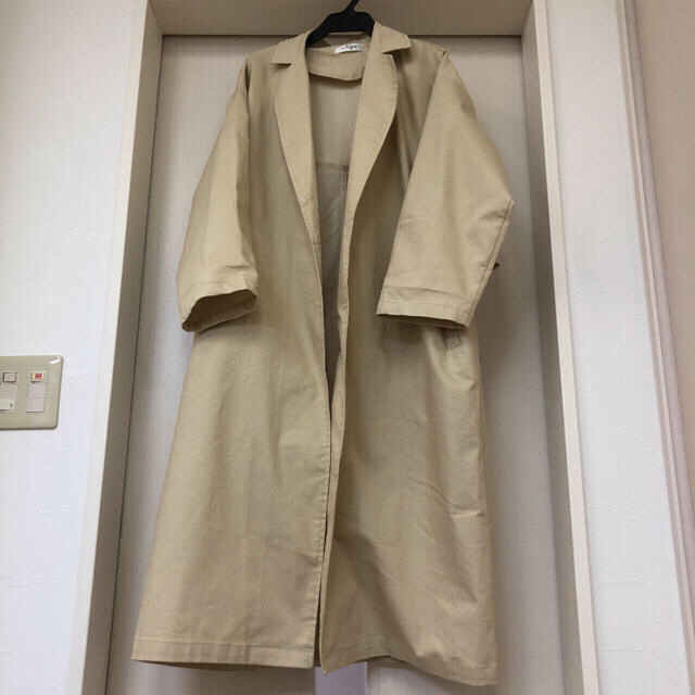 s & y様  MYU オーバー フリルチェスターコート レディースのジャケット/アウター(スプリングコート)の商品写真