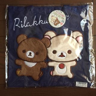 サンエックス(サンエックス)のラスト1点❗️新品❗️ リラックマ コリラックマ モコモコ  トート ネイビー(トートバッグ)