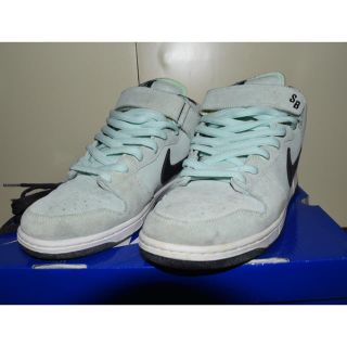 ナイキ(NIKE)のNIKE  DUNK MID PRO SB  ICE GREEN  ミント(スニーカー)