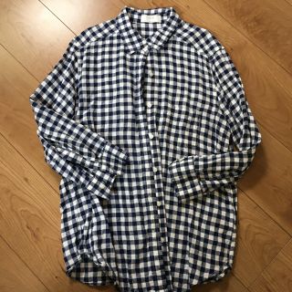 ユニクロ(UNIQLO)のUNIQLOリネン七分袖シャツ(シャツ/ブラウス(長袖/七分))